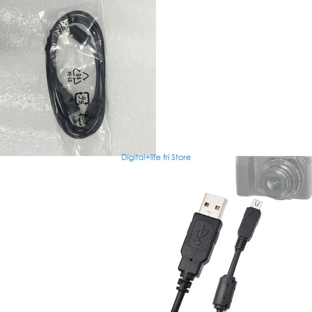 Фото E06D 12-контактный USB-кабель для передачи данных камеры для U1060 U1070 U1200 U5010 U6000 U6010 U6020 U7000 U7020 U9000 №1