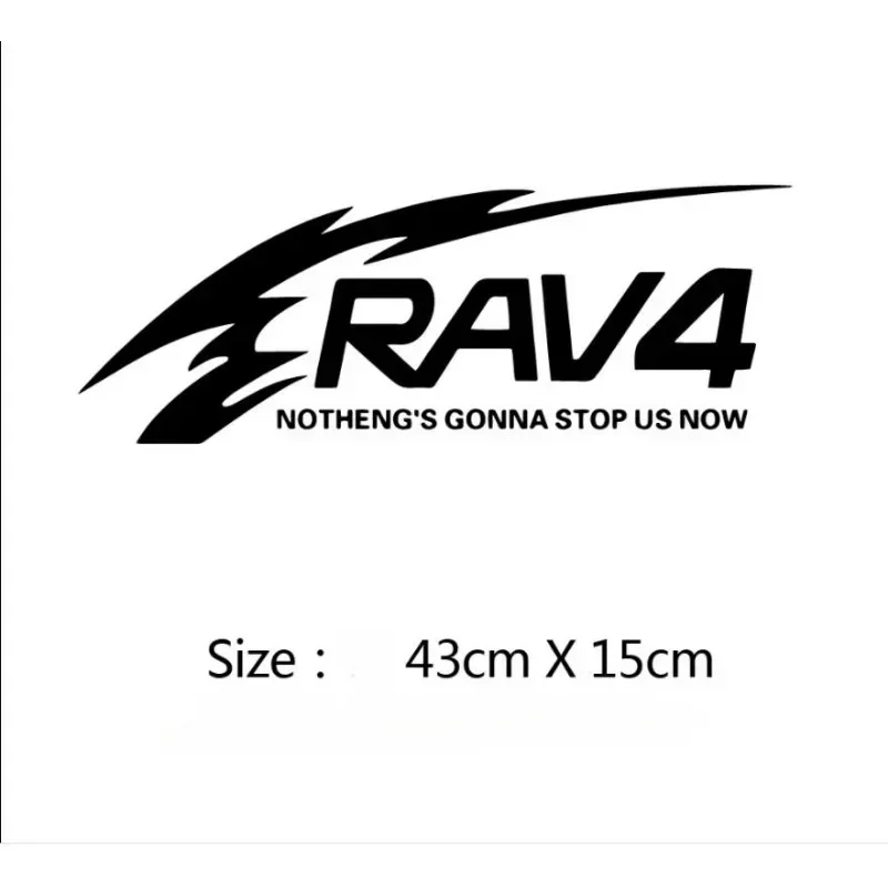 Автомобильная наклейка для внедорожника Rav4, переводная картинка с запасными шинами, Спортивная переводная картинка для гоночного автомобиля, украшение с дверной ручкой, виниловые автомобильные аксессуары