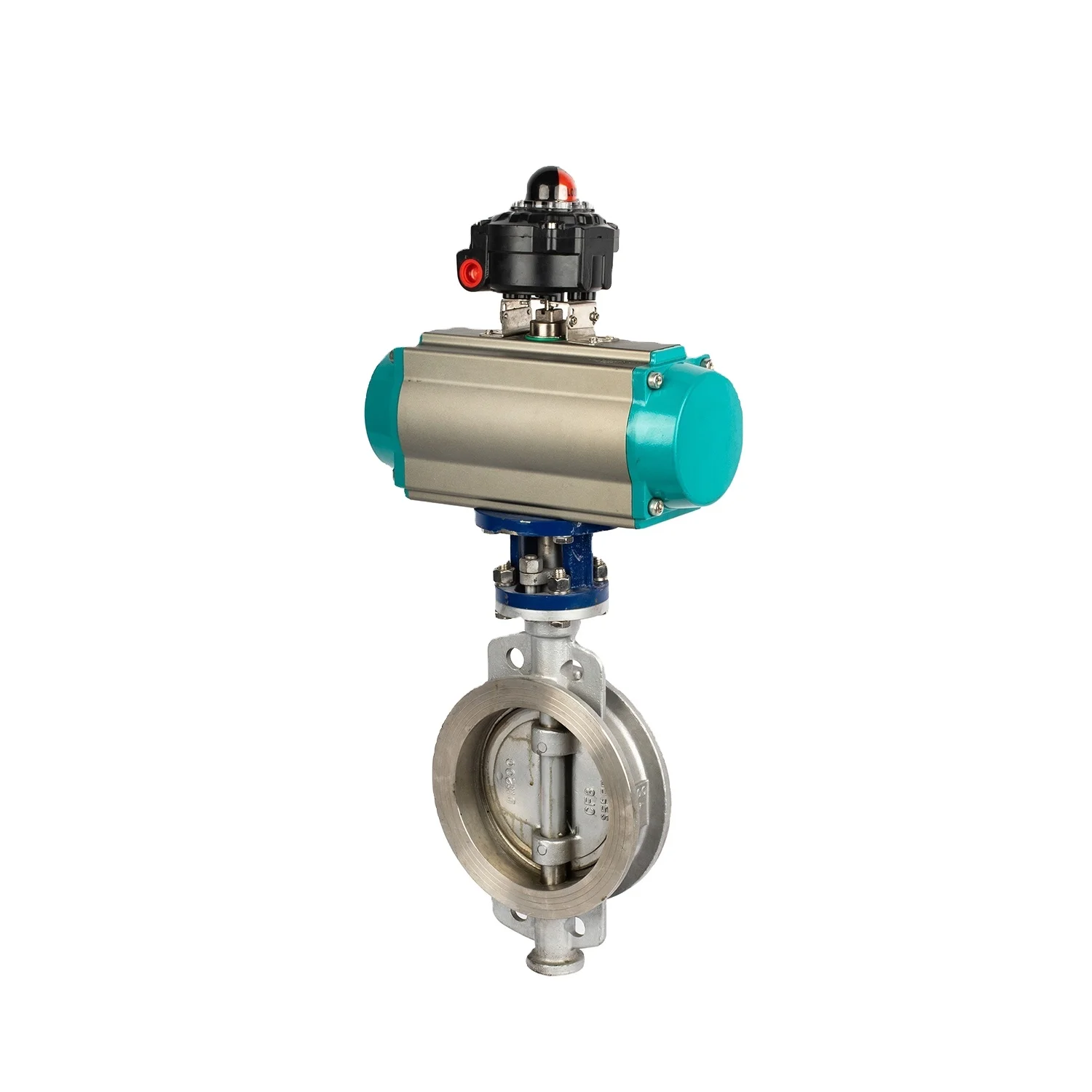 Новая модель пневматического привода 2-дюймовый 2-ходовой клапан EPDM резиновое