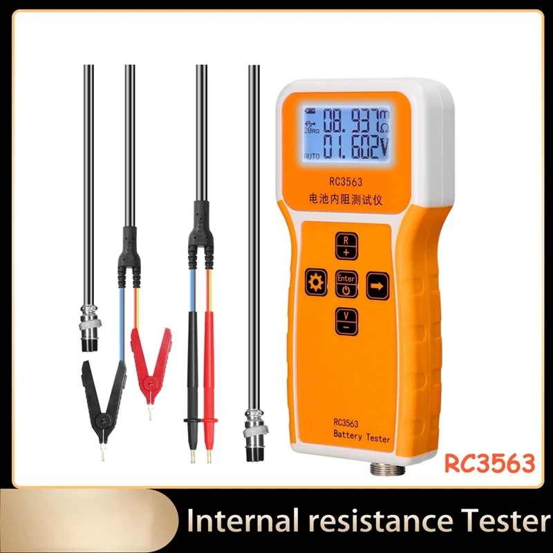 RC3563 Battery Voltage Internal Resistance Tester Trithium Lithium Iron Phosphate 18650