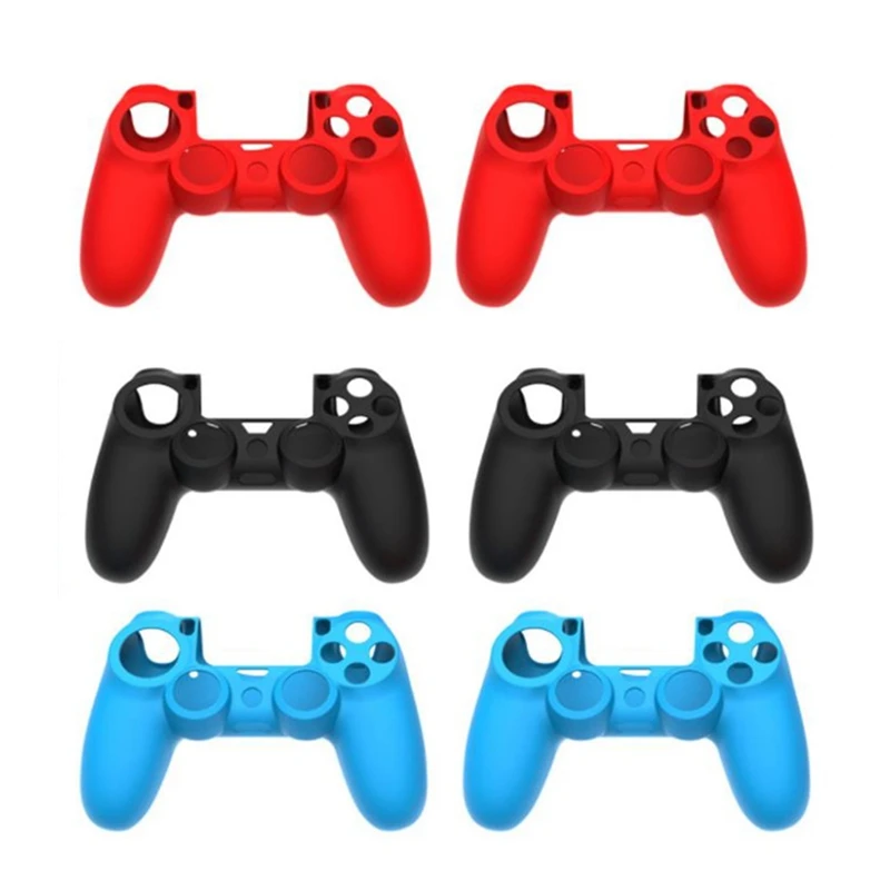 

Silicone Protective Cover Device For Ps4 Gamepad Protective Cover Ps4 Gamepad Controller Protective Cover