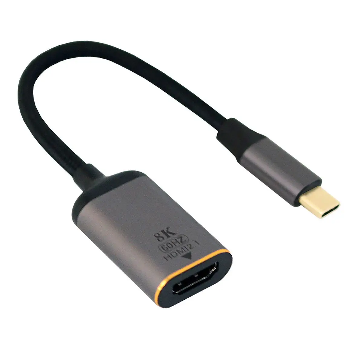 

CY Cablecc USB4 USB-C Type-C Source to Female HDTV 2.0 Cable Display 8K 60HZ UHD 4K HDTV Male Monitor