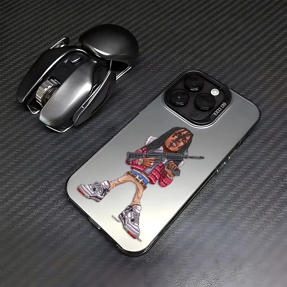 Фото Чехол для телефона Epc Chief Keef G-GLO G-GANG для iPhone 17 16 15 14 13 12 11 mini Pro Max X XR XSMAX 8 7 Air Plus, матовый, противоударный №2
