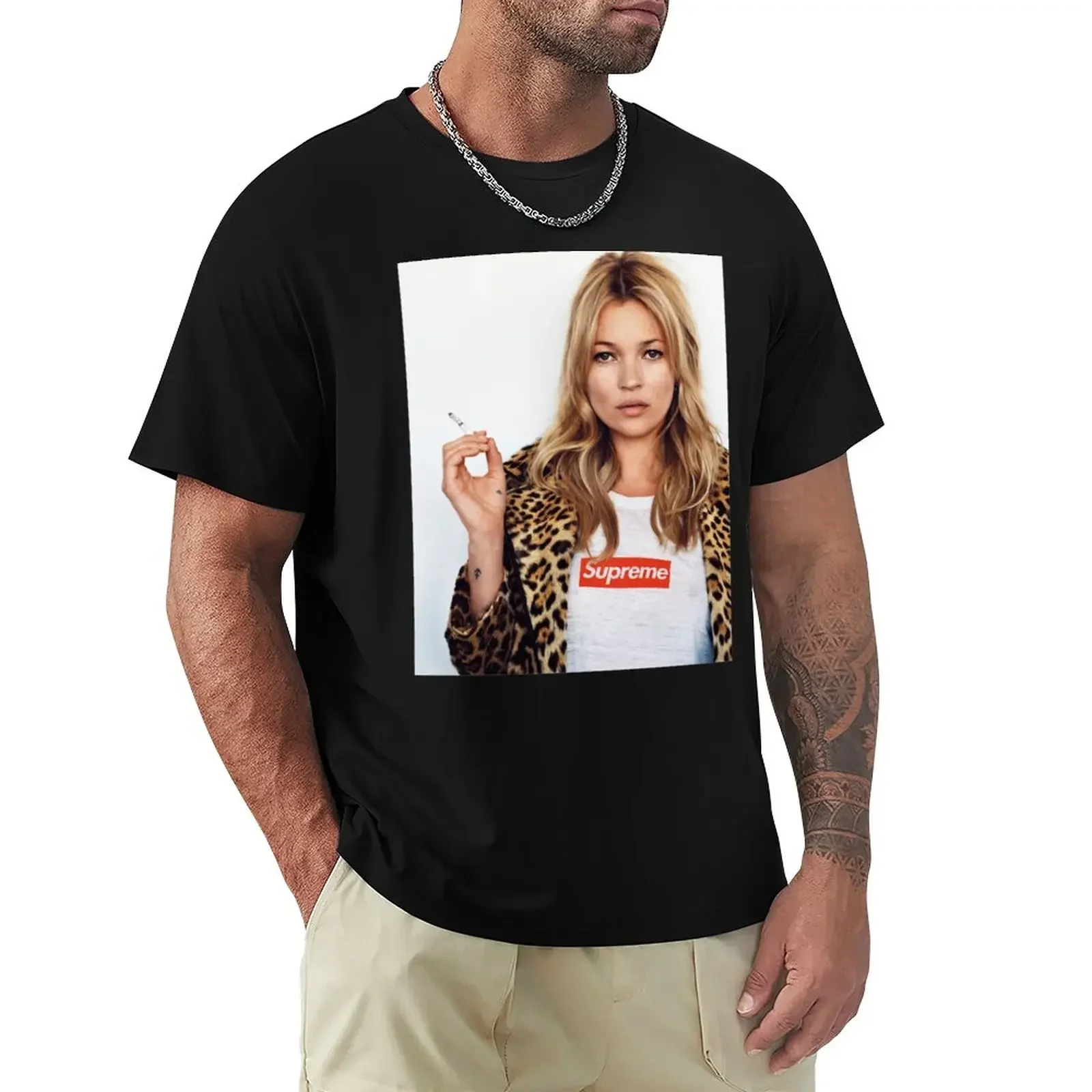 Мужская графическая маска для веера гобелен холщовая одежда футболка большого