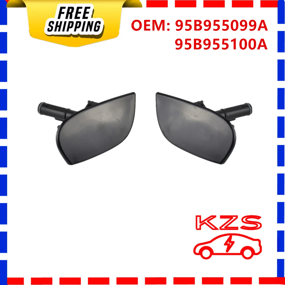 95B 955099 A 955100 Передний бампер автомобиля крышка форсунки омывателя фар левая и