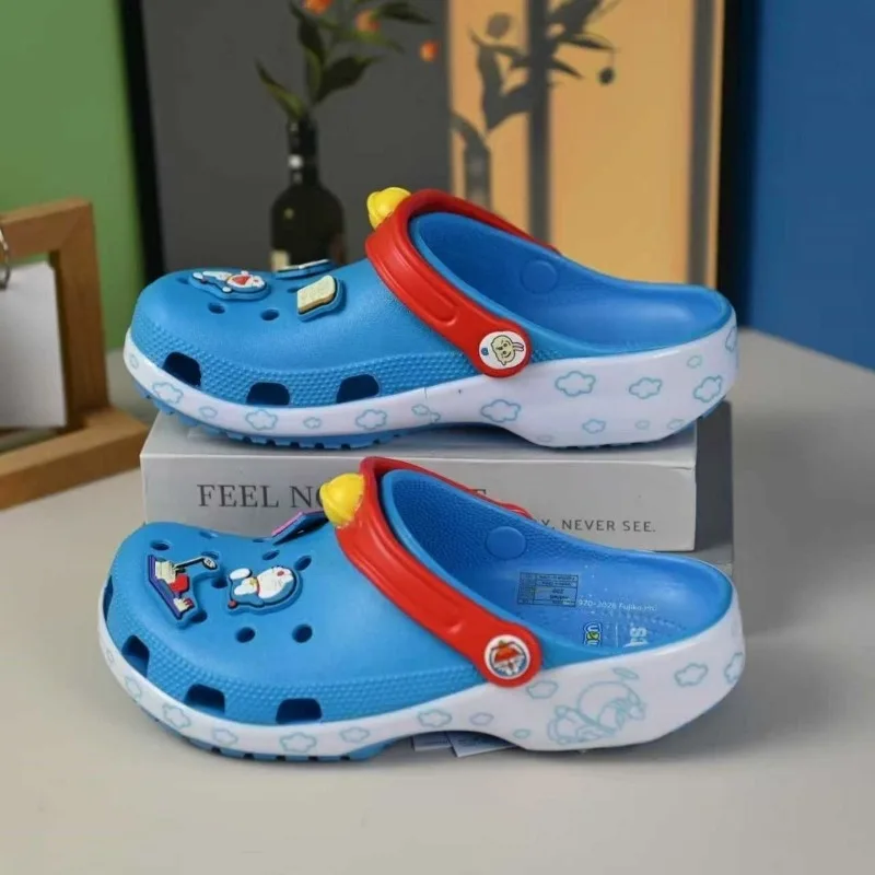 Новые тапочки Doraemon: креативные, персонализированные, нескользящие, дышащие, повседневные, стильные, с мультяшным дизайном, милые, для дома и пляжа (art.: 3920dc1fa8eab) - 3920dc1fa8eab