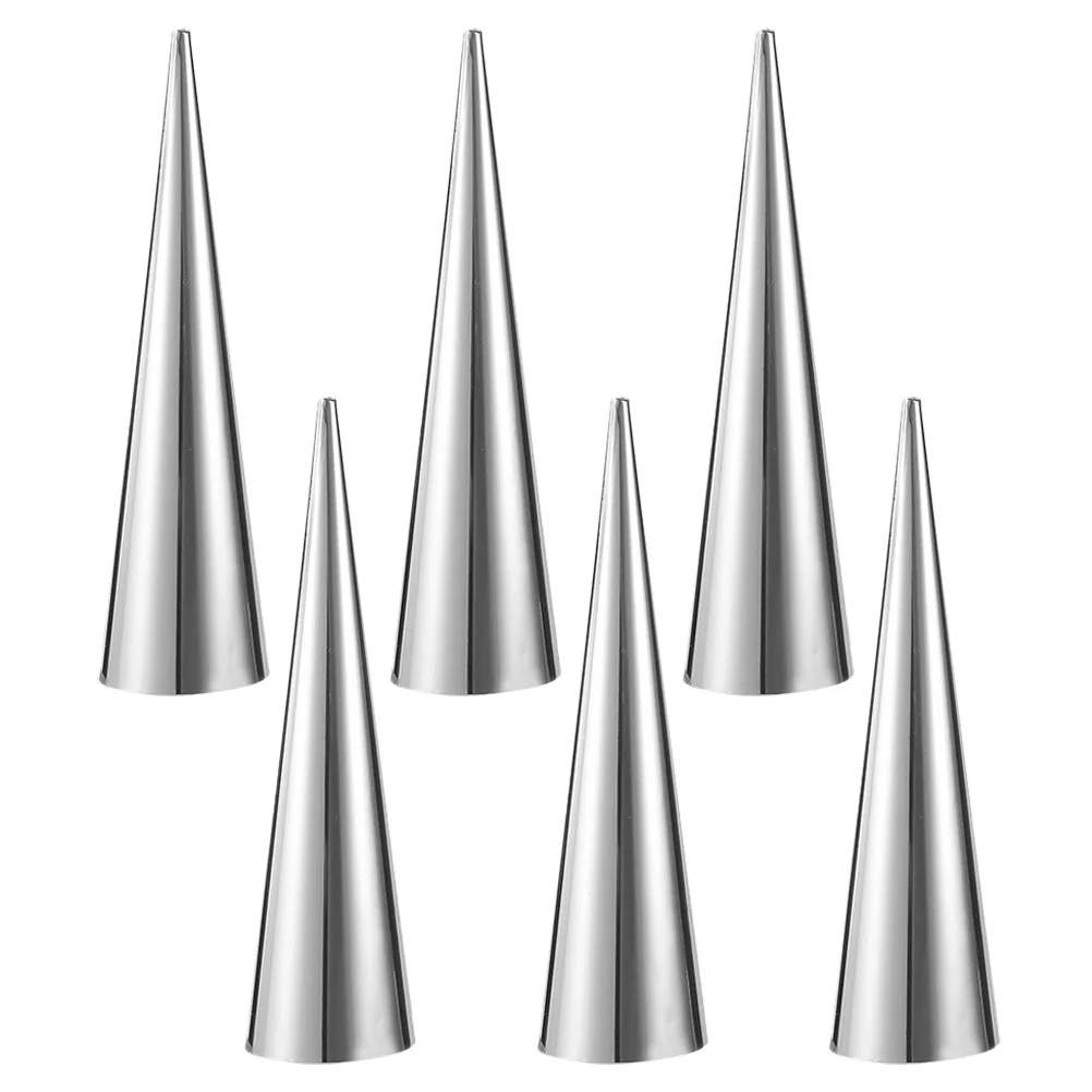 

Baking Cones Mold Bread Croissant Mould Supplies Metal Tubes Forms Cake Horn Molds