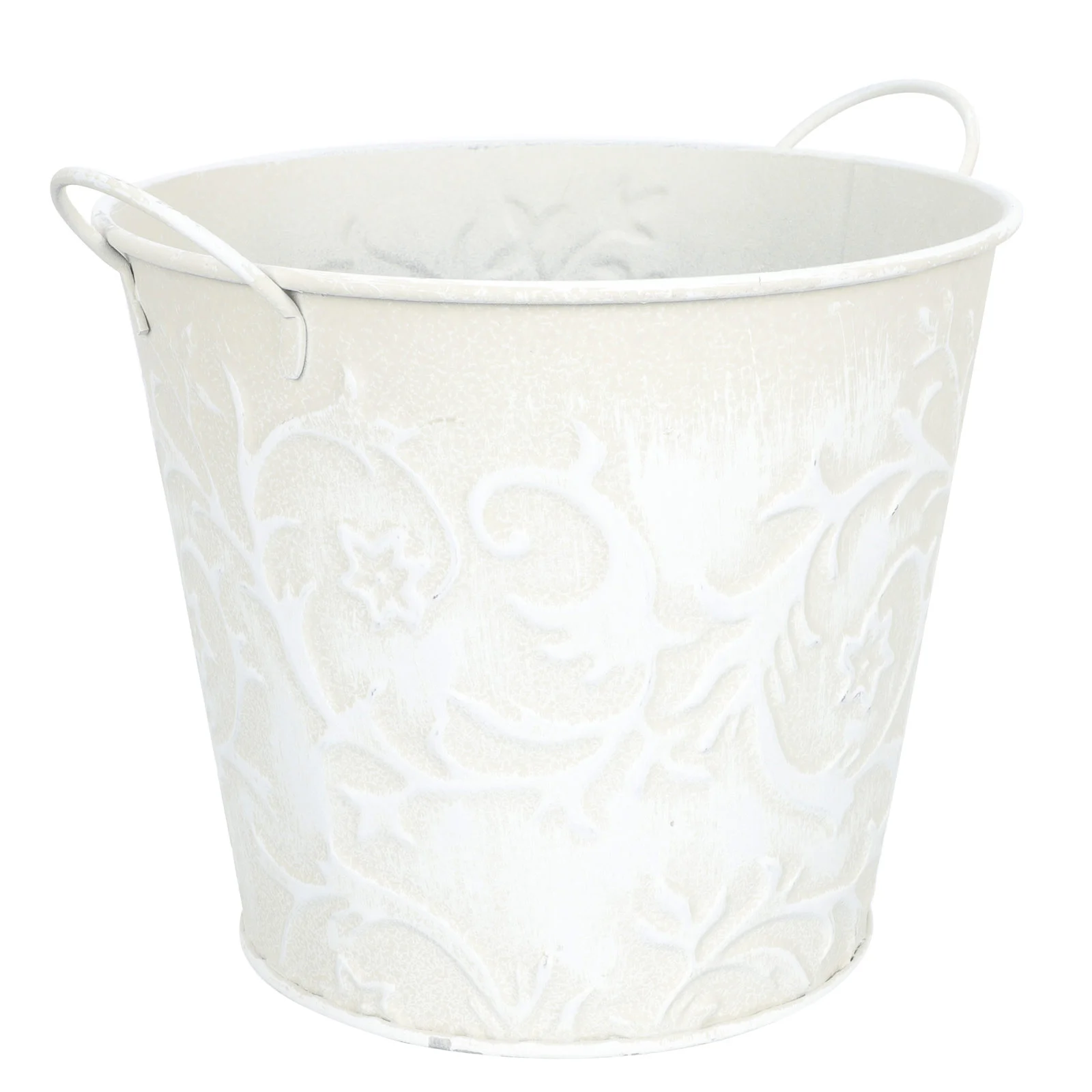 

Metal Flower Vase Rustic Vintage Bucket Pots Galvanized Iron Pitcher Decorative Flowerpot Farmhousejug Pot Shabby Creative Table