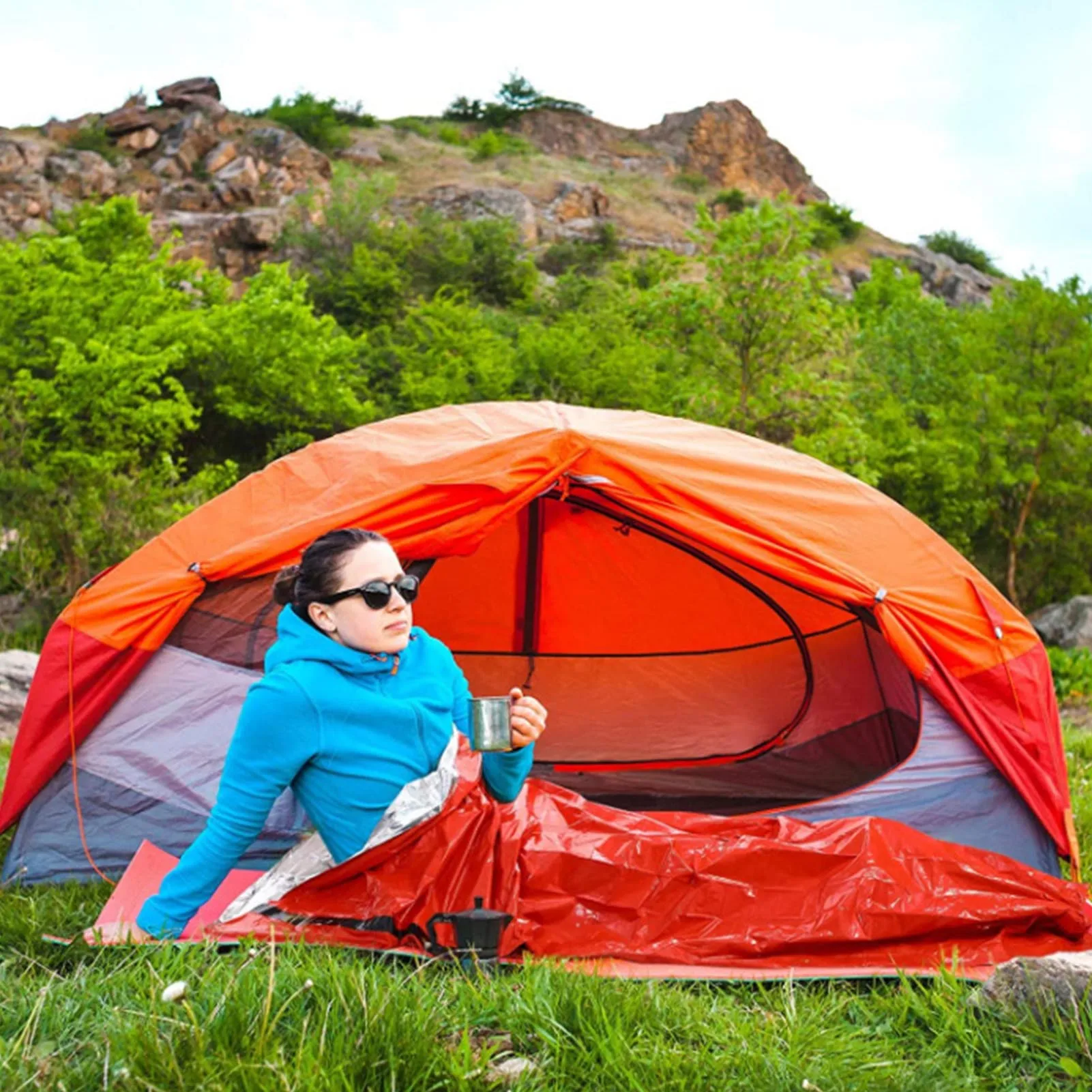 Комплект аварийного укрытия для выживания водонепроницаемая аварийная