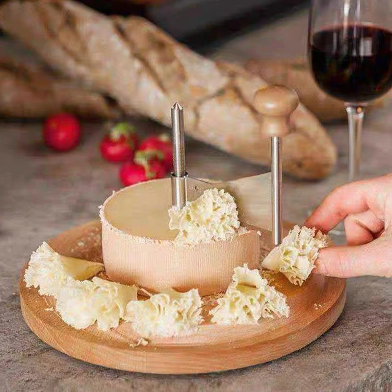 Деревянная Вращающаяся бритва для резки сыра кухонный ручной скребок выпечки