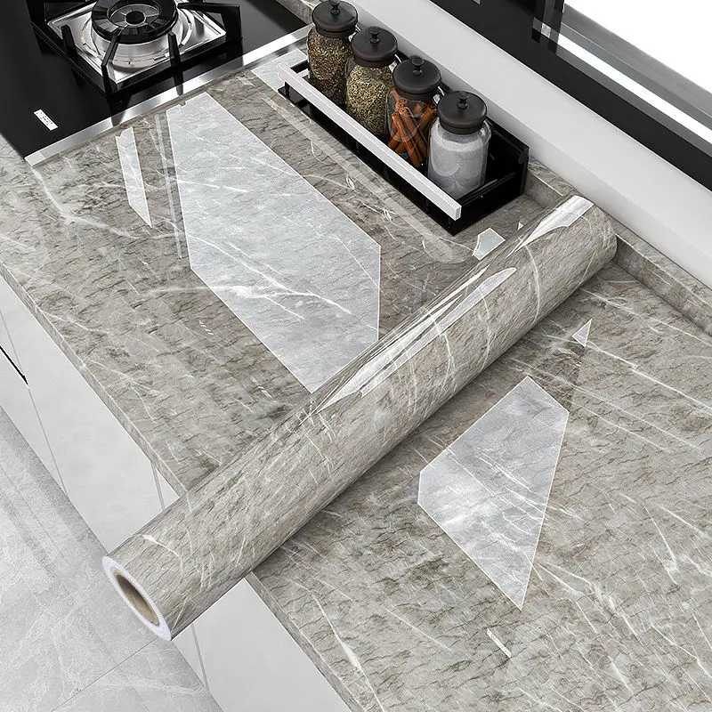 Термостойкие мраморные обои для кухни виниловые самоклеящиеся