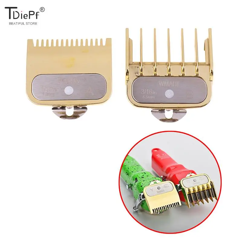 

2pcs/lot Hair Clipper Guide Comb Cutting Limit Combs Standard Guards Attach Parts Electric Clippers Accessories