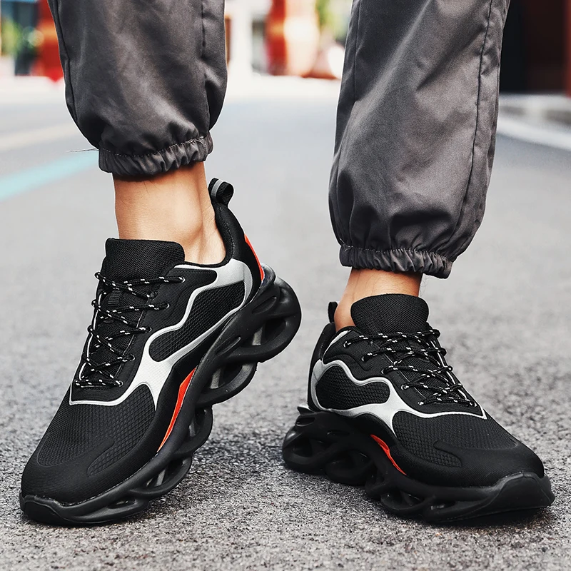 2022 мужские кроссовки Дышащие для бега Уличная спортивная обувь Модные удобные