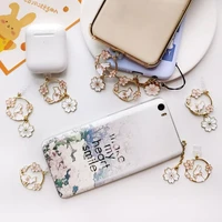 cute anti dust plug charm kawaii anime charge port plug for iphone accessories type c dust protection cap aux stopper pendant