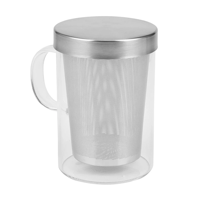 Infuser Mug With Stainless Steel Lid Coffee Cup Tumbler Kitc