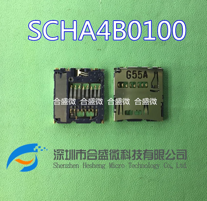 

4PCS Card Holder SCHA4B0100 Connector SD Memory Card Holder