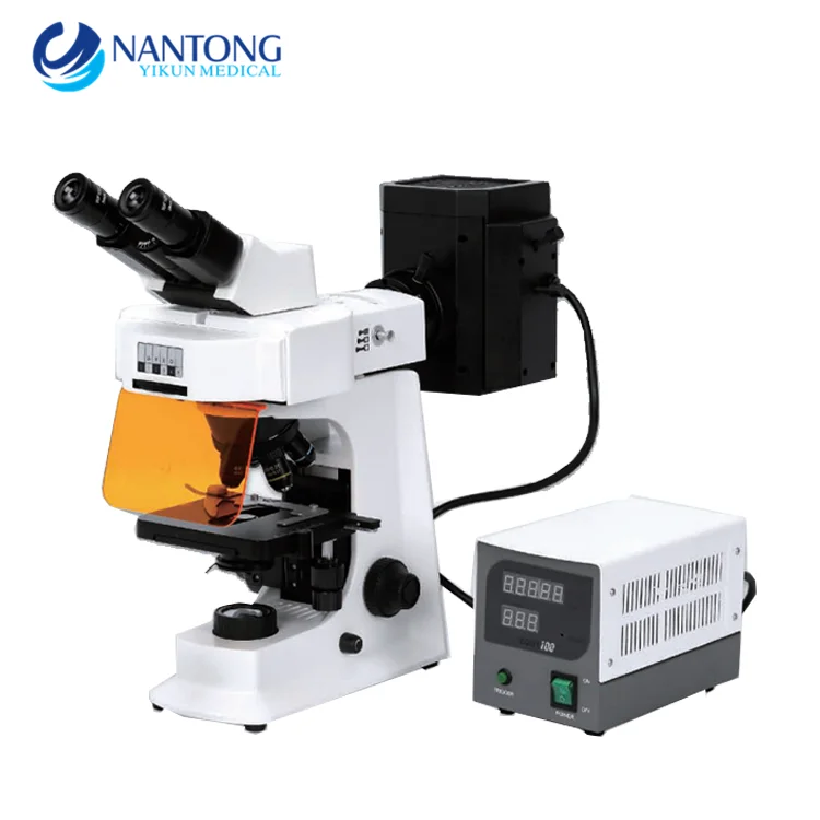 

biological and digital microscope with electric