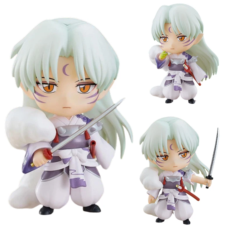 

Anime Inuyasha Sesshoumaru Gsc Clay People Game Collection Desktop Furnishing Articles Children Toys Birthday Christmas Present