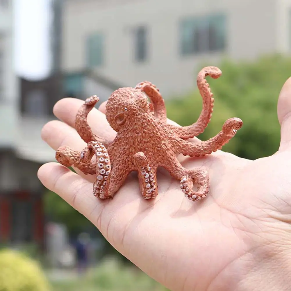 

3.7inch North America Octopus Action Figure Toys PVC Ocean Sea Lifes Figurine Toy Simulation Wildlife Model Figures