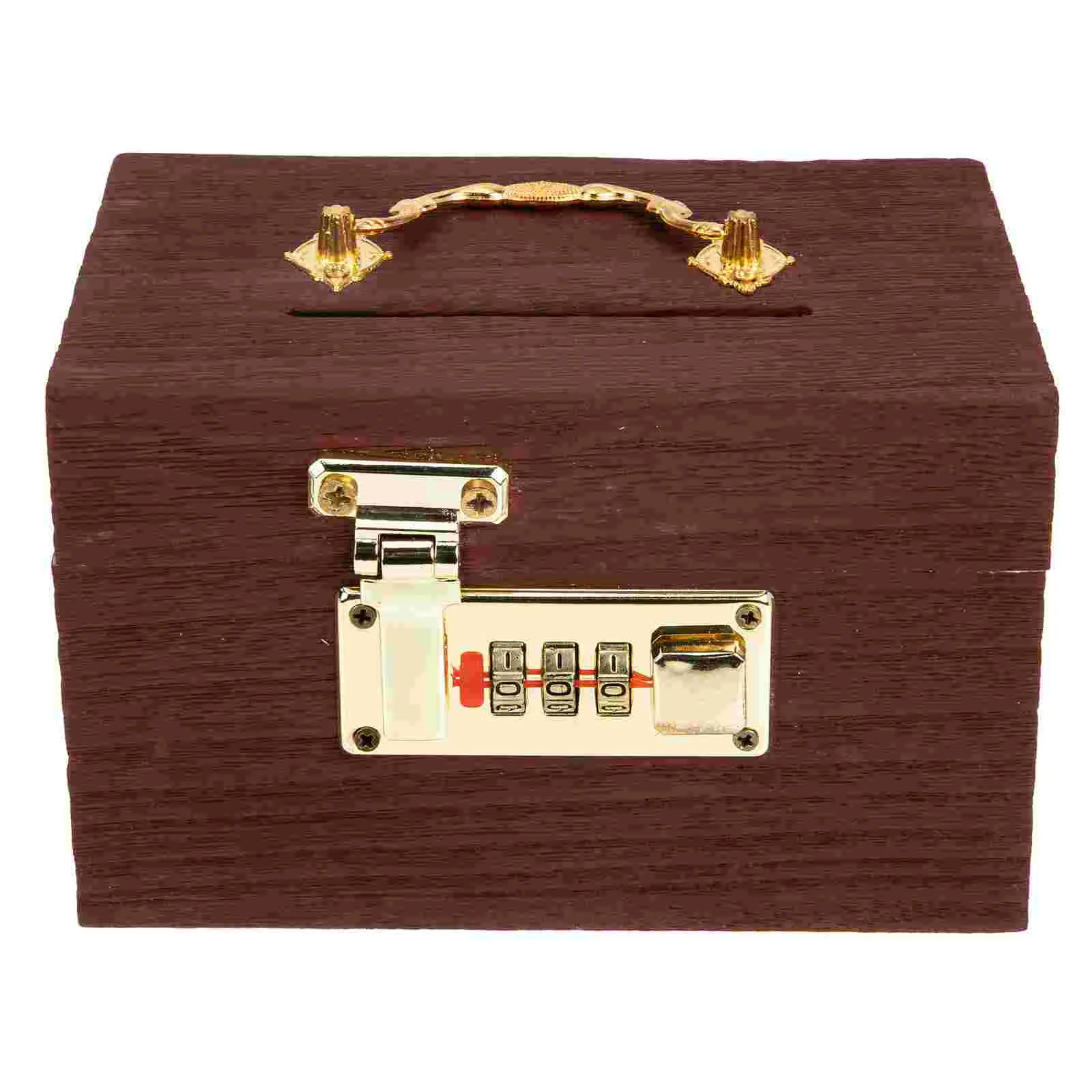 

Box Treasurewooden Pirate Lock Woodbank Cash Jewelry Storage Case Trinket Piggymoney Vintage Keepsake Decorativekids Candy