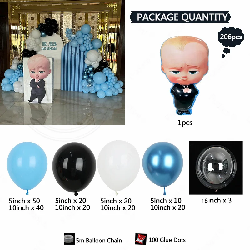 BOSS BABY Арка из шаров для мальчика