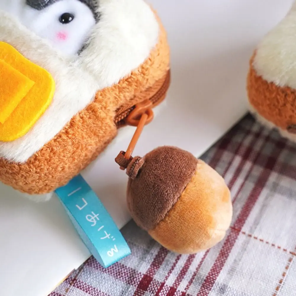 Хлебная серия для завтрака подвеска в виде пингвина колбаса молоко плюшевый