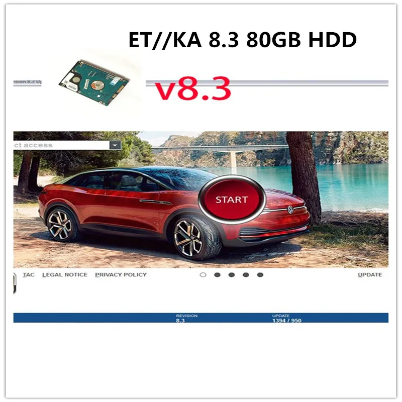 

Для V/W + AU // DI + SE // AT + SKO // DA, поддержка автомобилей 2021 E T/ K 8.3в, Каталог электронных деталей для автомобилей с жестким диском 80 ГБ