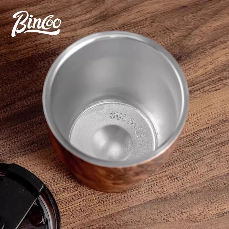 Кофейная чашка с текстурой древесины американская мужская и женская