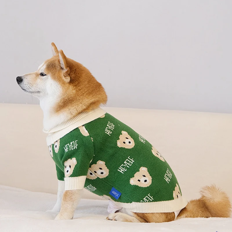 

Dog Sweater Winter Pug Dog Clothes French Bulldog Costume Coat Outfit Garment Corgi Shiba Inu Poodle Schnauzer Clothing Apparel