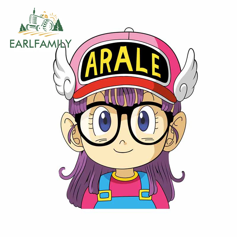 

EARLFAMILY 13cm x 10.5cm for Alrale Cute Car Stickers Fine Windshield Laptop Decal Kid's Room Suitcase Snowboard Vinyl Car Wrap