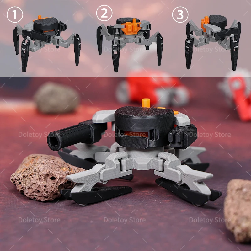 

Миниатюрный 3D-печатный военный автомобиль