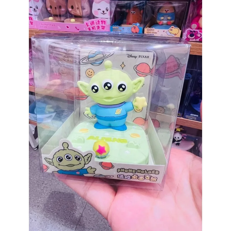 MINISO Kawaii Disney Stitch Lotso Alien Panda IPhone IPad настольная подставка для телефона мультяшный