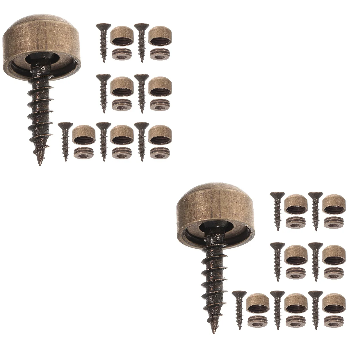 

Self-tapping Screws Fasteners Advertising Mirror Fixing Cover Sign Decorative Caps Hanging Hardware Nail Decoration