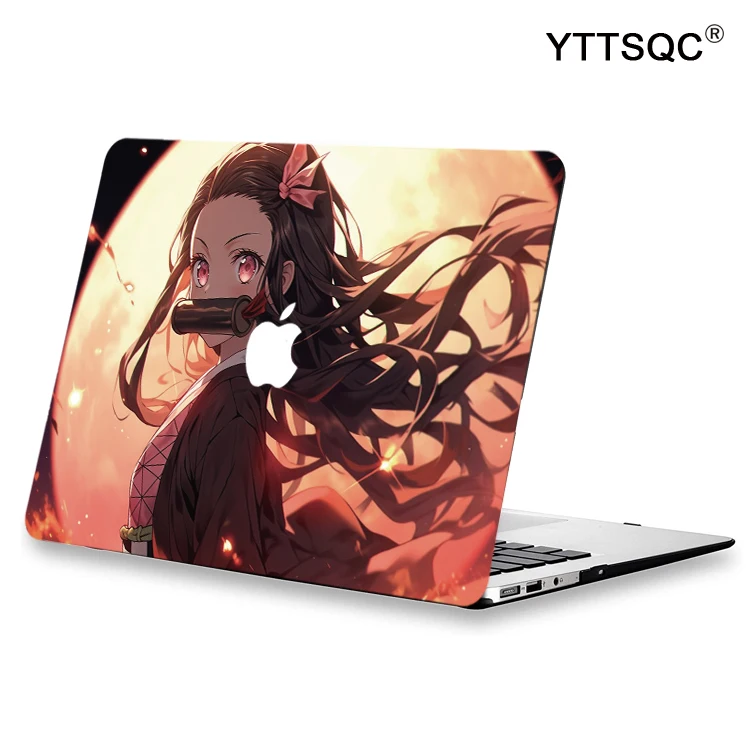 Фото Камадо Незуко Аниме Демон для A3113 Apple Macbook Air M2 M1 Pro 13 14 16 Mac Hard Shell Retina A2681 A2338 Ноутбук Pro14 A3114 №2