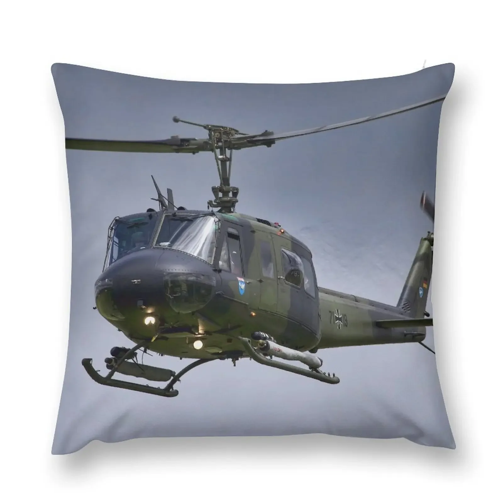 Немецкие ВВС/лугчаффе (Lufttransportgeschwader 63) Air Transport Wing 63 колокольчик UH-1D Iroquois Пледы