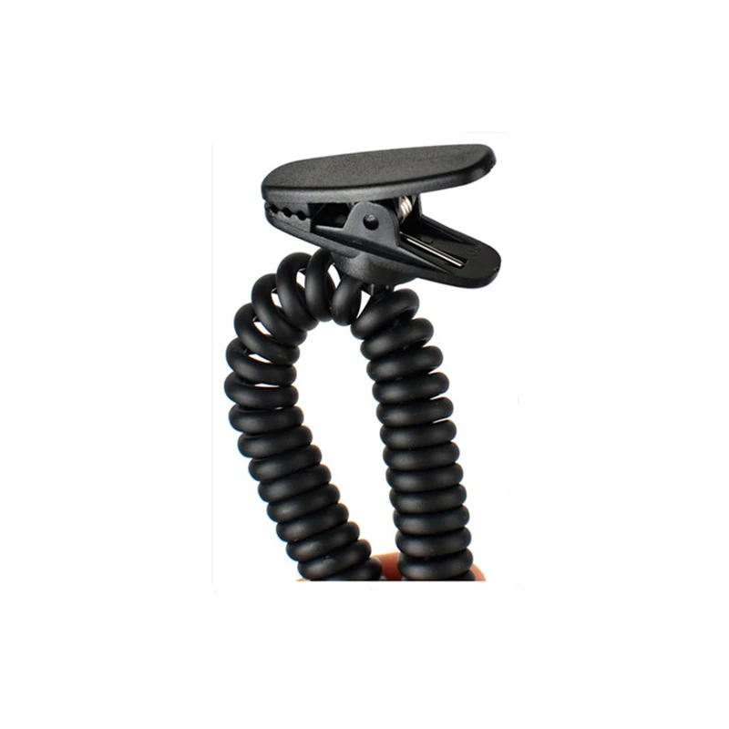 2 PCS 3.5mm Listen Only G Shape Soft Ear Hook Earpiece Headset for Two-Way Radios,Transceivers and Radio Speaker Mics Jacks