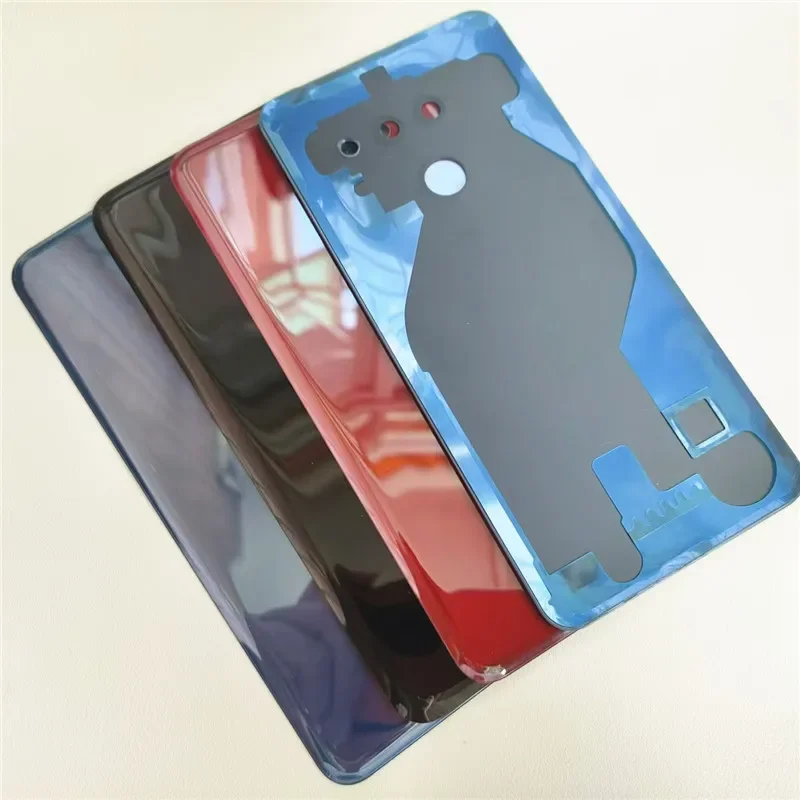 Стеклянная задняя крышка батарейного отсека для LG G8 ThinQ G820N G820QM G820V G820UM корпуса с