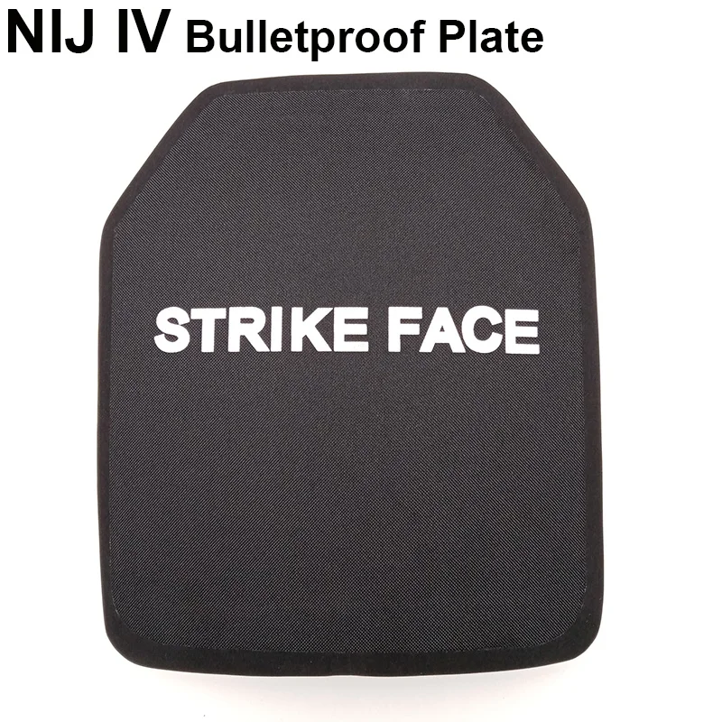 Продажа Пуленепробиваемая пластина NIJ IV 10*12 дюймов, бронированная алюминиевая панель, Баллистические керамические жилетные пластины, пуленепробив...
