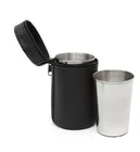 4 шт.компл. 30 мл практичные стаканы из нержавеющей стали