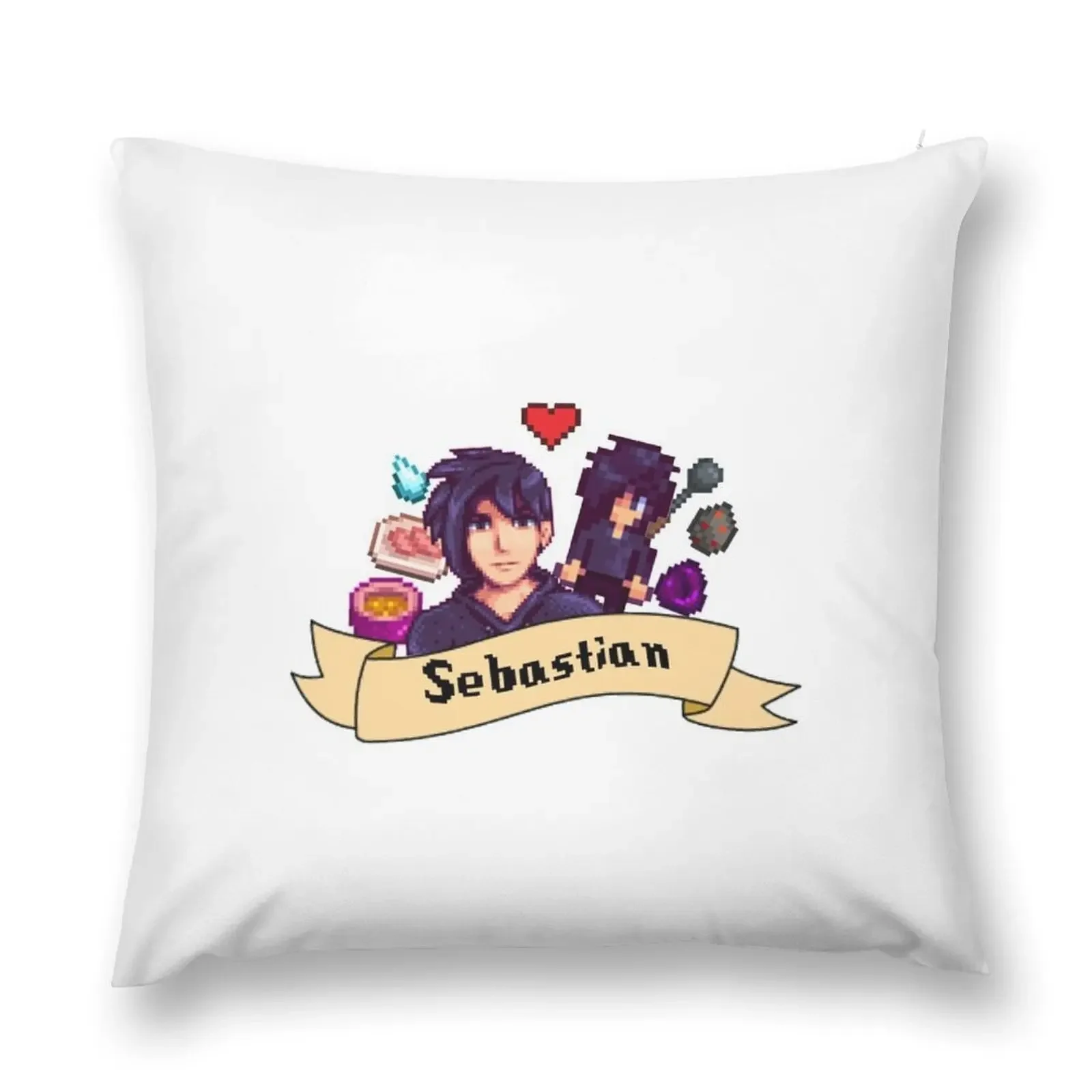 Наволочка Stardew Valley- Sebastin наволочка для дивана