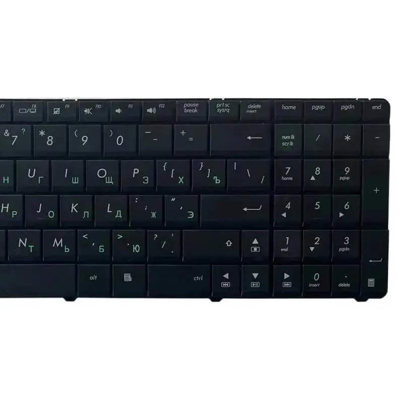 И русская клавиатура для ноутбука ASUS K53SV K53E K53SC K53SD K53SJ K53SK K53SM X55A X55C X55U X55VD RU Black # (art.: 3920cf9bbf178) - 3920cf9bbf178