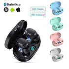 TWS Bluetooth-наушники с зарядным футляром, 350 мА  ч