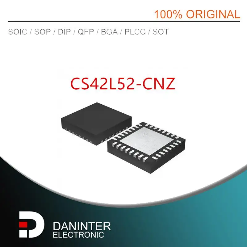 

CS42L52-CNZ 42L52CNZ CS42L52 CS42L52CNZ QFN32 20 шт./партия