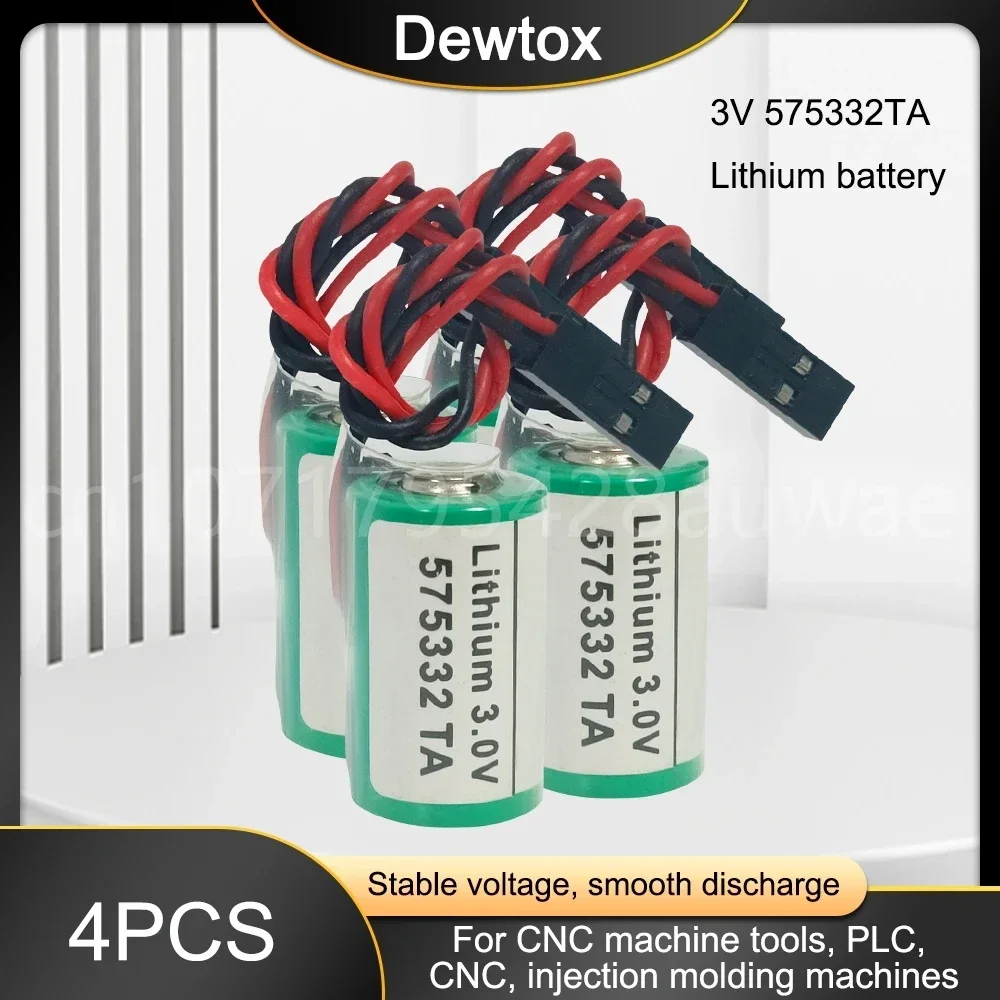 4 шт. оригинальные новые 575332 TA 3V 6FC5247-0AA18-0AA0 840D Литиевая батарея с ЧПУ черными