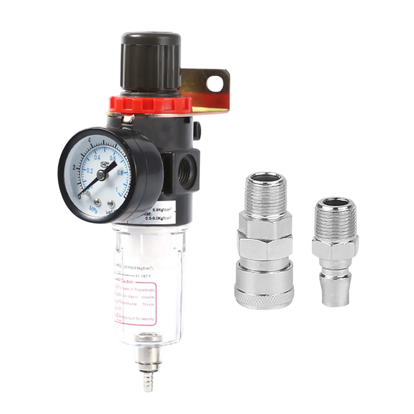 AFR2000 масловодоотделитель влагоотделитель с манометром воздушный компрессор