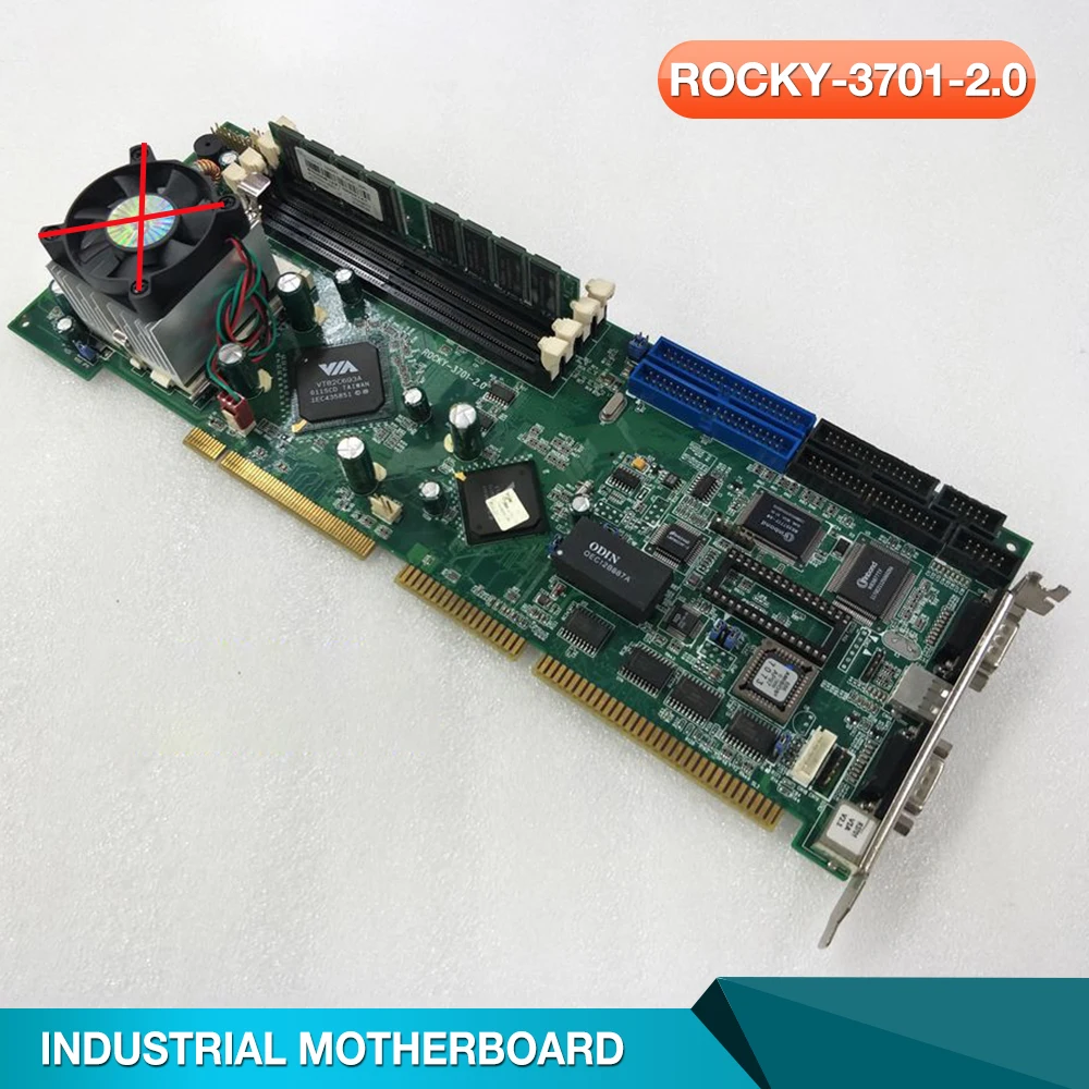 

ROCKY-3701-2.0 For IEI Industrial Computer Motherboard Before Shipment Perfect Test