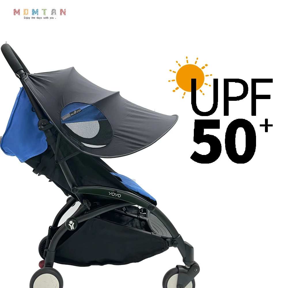 Universal Stroller Sun Cover, 50 UPF+ UV Protection Sun Visor Pram Accessories Hood Extend Stroller Sunshade for YOYA ,YOYO,