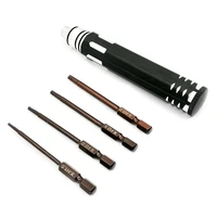 4 in 1 hexagon head screw driver high quality hex screwdriver tools set kit h1 5 h2 0 h2 5 h3 0 for rc helicopter car