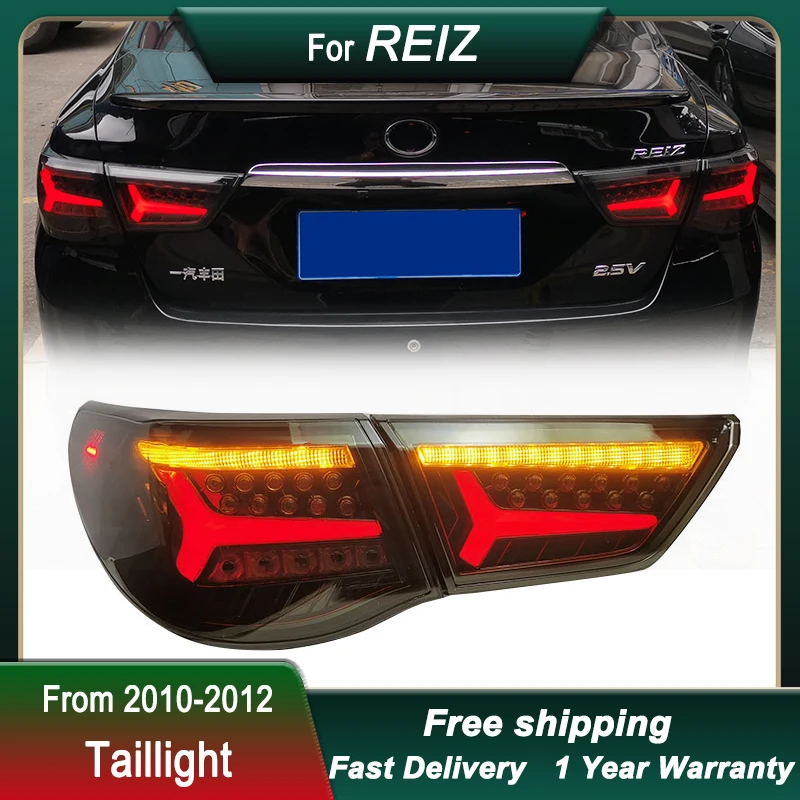 

Автомобильные задние фонари для Toyoto REIZ 2010-2012, задние фонари, динамический сигнал поворота, задний фонарь в сборе