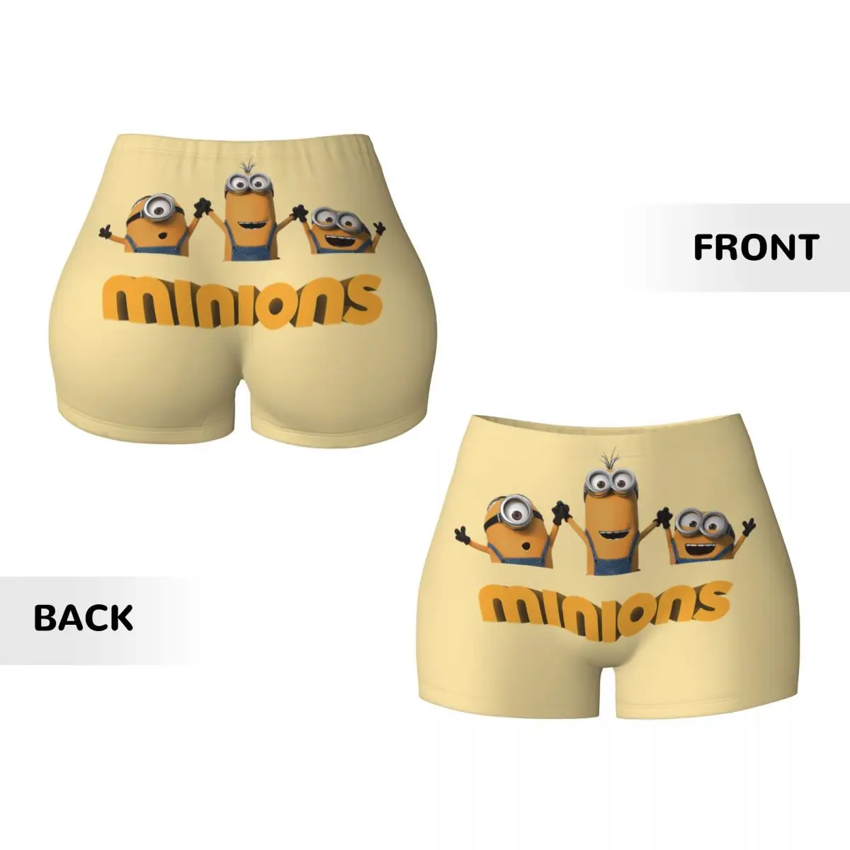 Персонализированные Мультяшные шорты для бега волейбола тренажерного зала с